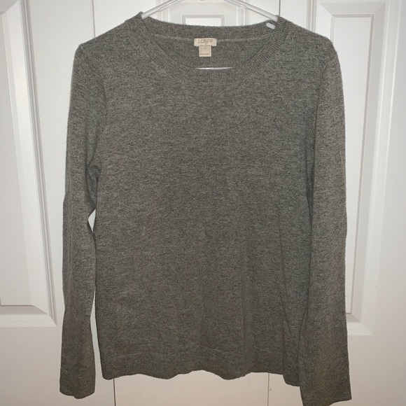JCrew Gray Crewneck Sweater - Picture 2 of 5